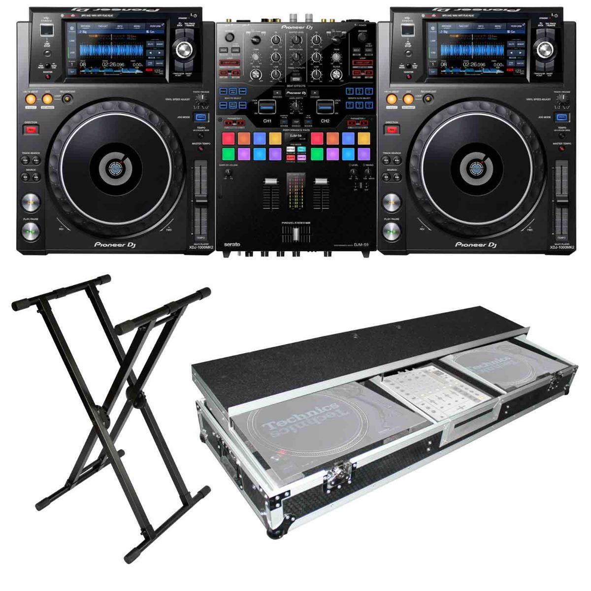 Pioneer DJ DJM-S9 with XDJ-1000MK2 Players & Coffin | IDJNOW