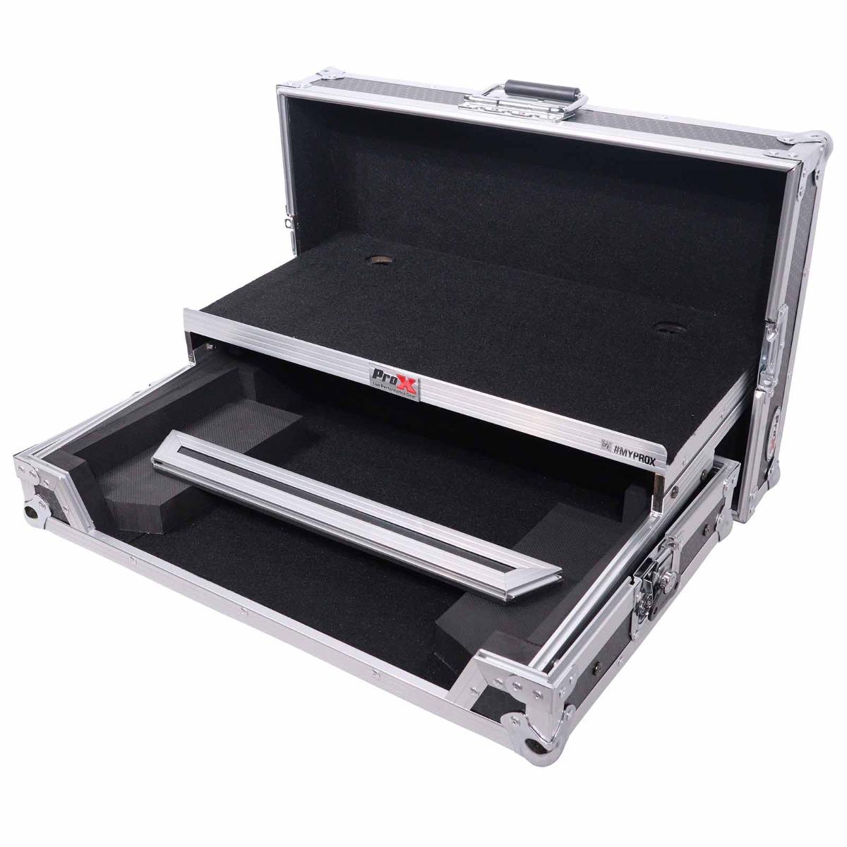ProX X-DDJFLX4 LT Road Case for DDJ-400 with Shelf | IDJNOW