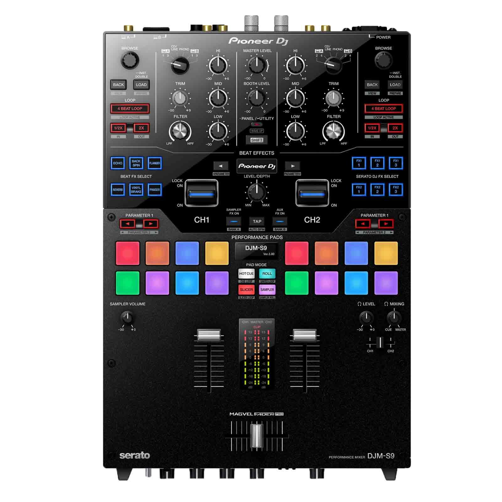 Pioneer DJ DJM-S9 2-Channel Serato Battle Mixer | IDJNOW