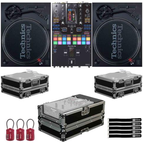 2) Technics SL-1200MK7 with DJM-S11 Mixer & Cases | IDJNOW