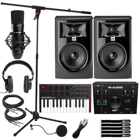 2x JBL 305P MkII with M-Audio System & Controller | IDJNOW