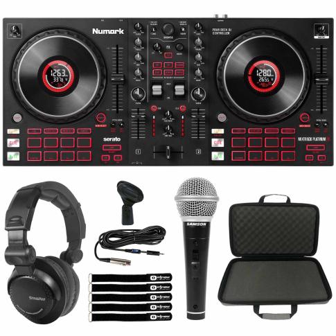 Numark Mixtrack Platinum FX with DJ Headphones | IDJNOW