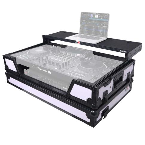 ProX Black and White Case for XDJ-XZ with Shelf | IDJNOW