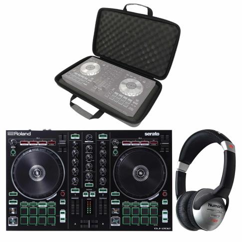 Roland DJ-202 DJ Controller with Bag & Headphones Package | IDJNOW