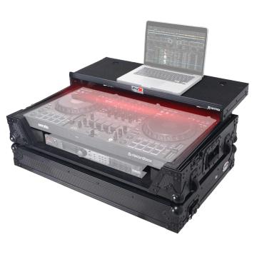 ProX XS-FLX10LTBL Black Road Case for DDJ-FLX10 with Shelf