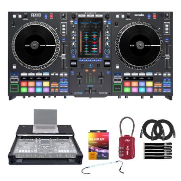 Numark DJ2GO2 Touch with PartyBox Rave8 Speakers | IDJNOW