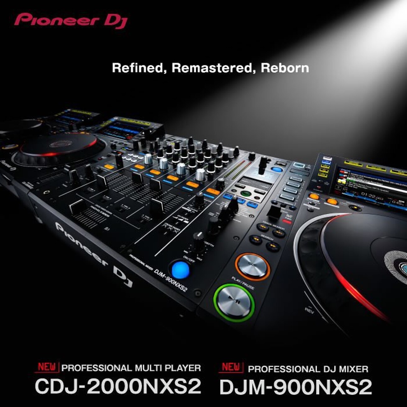 iFLYER: Pioneer DJ新商品、CDJ-2000NXS2/DJM-900NXS2を同時に発表！