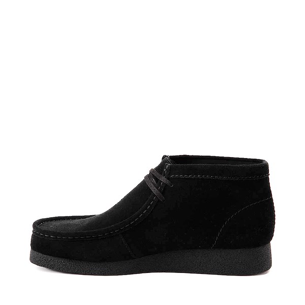 Mens Clarks Wallabee EVO Chukka Boot - Black | Journeys