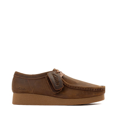 Womens Clarks Wallabee EVO LO Casual Shoe - Beeswax | Journeys