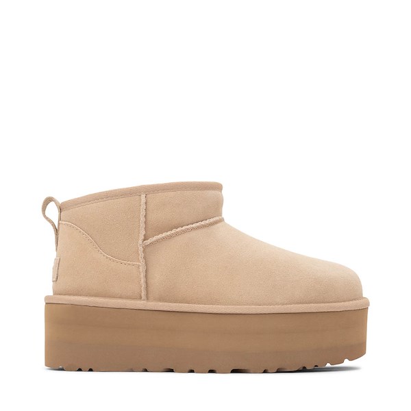 Womens UGG® Classic Ultra Mini Platform Boot - Sand