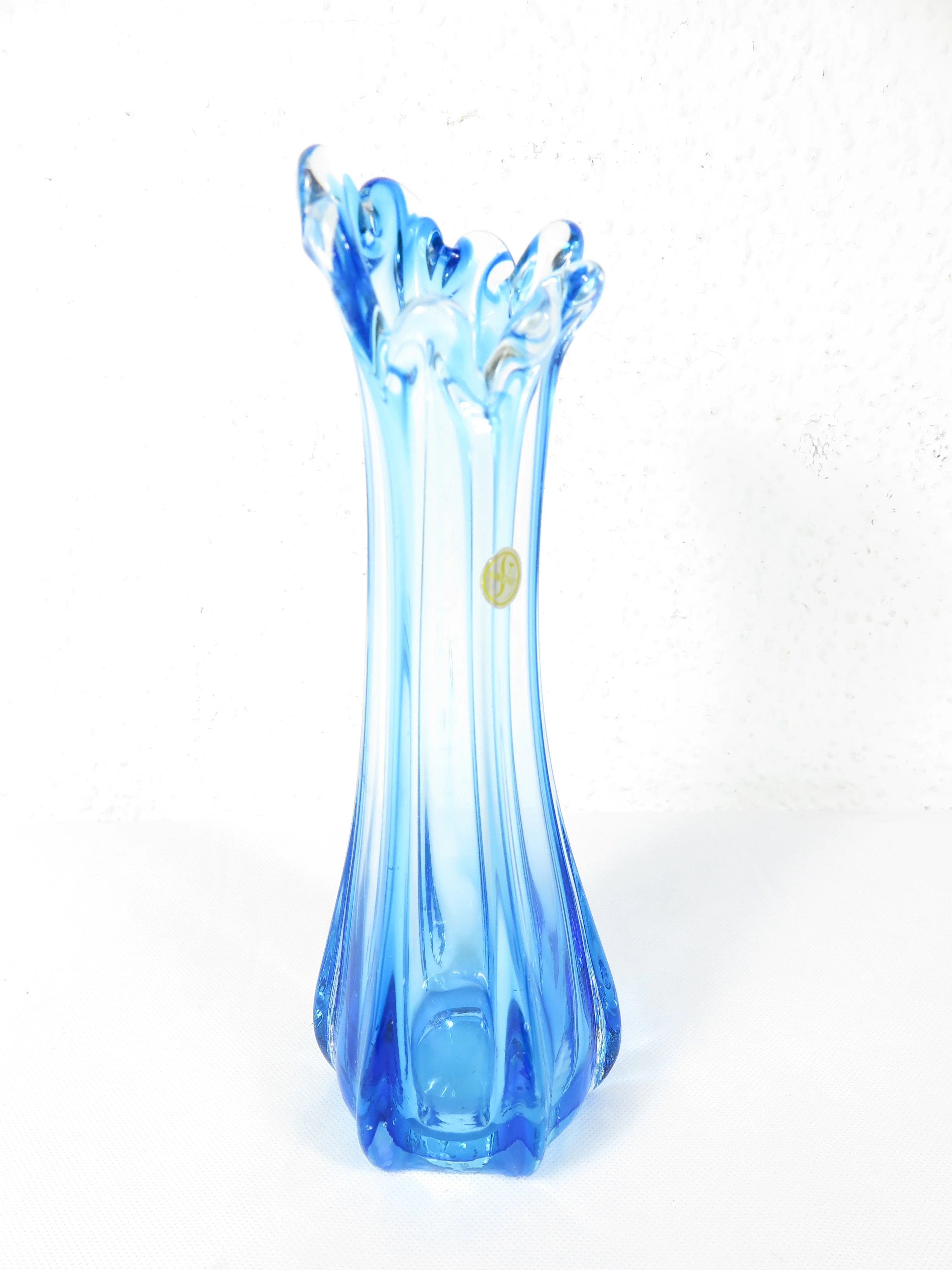 70年代ムラーノの花瓶、ムラーノガラスの花瓶 | Johnny-Tapete