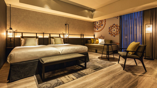 シャンソン化粧品、最高峰スキンケア「ルタン」シリーズ ホテル