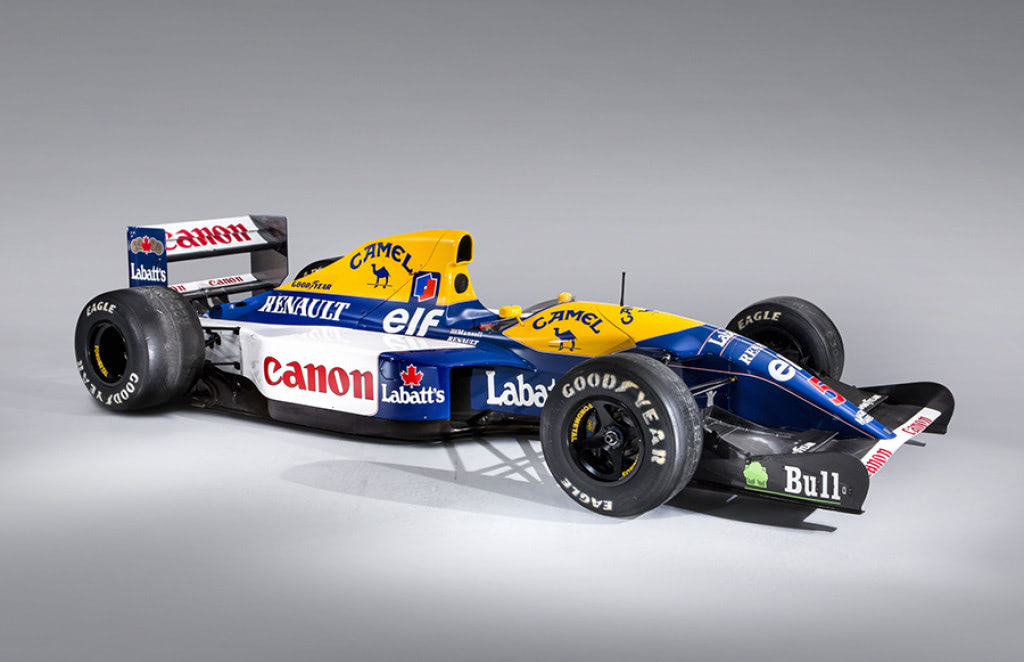 ナイジェル・マンセルの愛機がオークションに│推定落札価格は