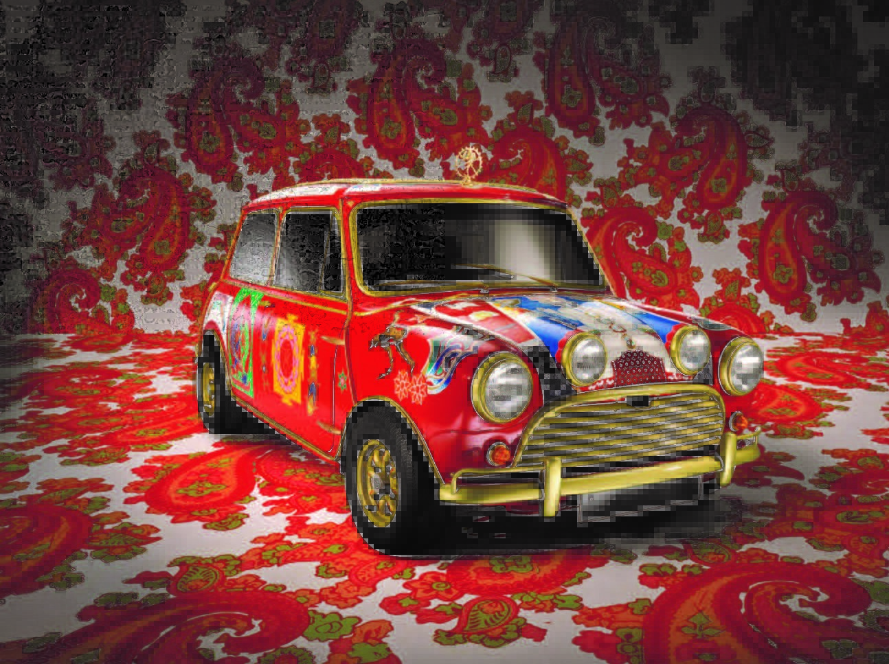 最も価値があるミニ ?! │ジョージ・ハリスンの「サイケデリック・ミニ