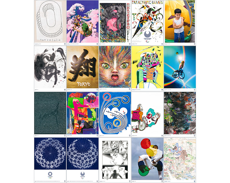 浦沢直樹はなぜ漫画に？ 東京オリ・パラ公式ポスター20点をイッキ見しよう