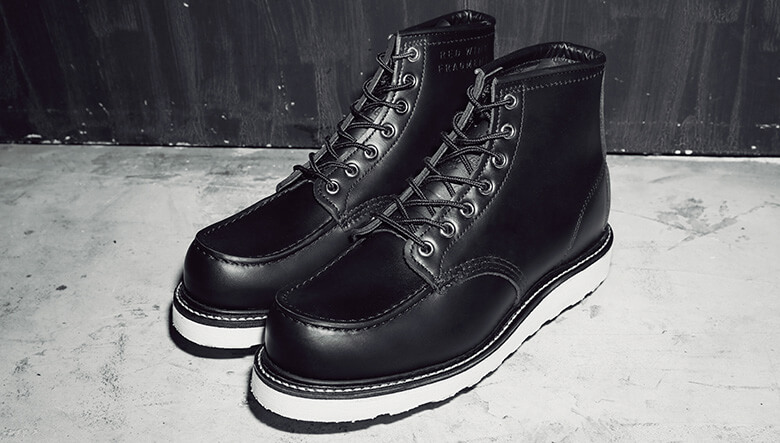 ヴィンテージRED WING /アイリッシュ… /黒/ビブラムソール/ 61/2 RED