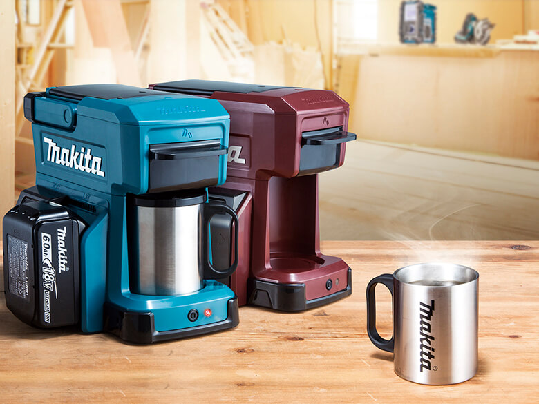18度まで冷やせるクーラーに熱々のコーヒーまで。マキタが担う次世代