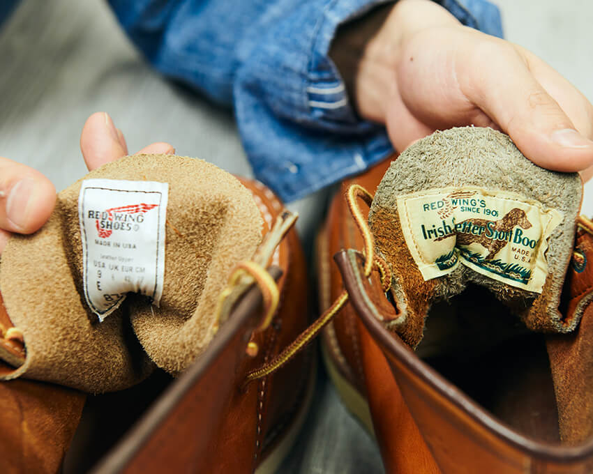 40年前と今のレッドウィング「アイリッシュセッター」を徹底比較