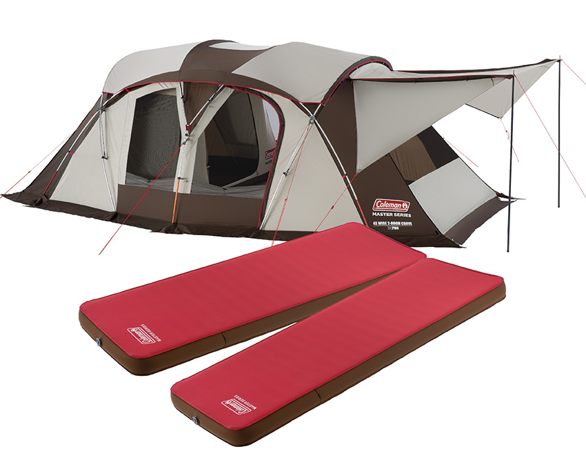 コールマンから早速2024年モノが登場！ブランド最高峰テント「コクーン