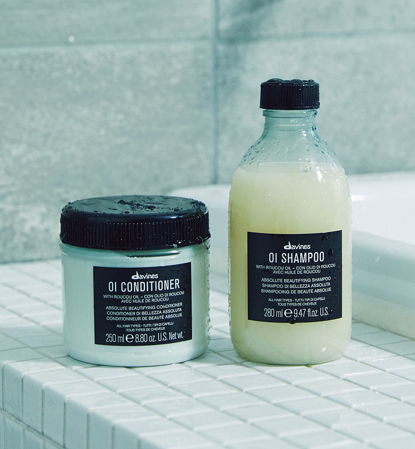 ダヴィネス」は、“オイ”しいシャンプー&コンディショナーだから男女