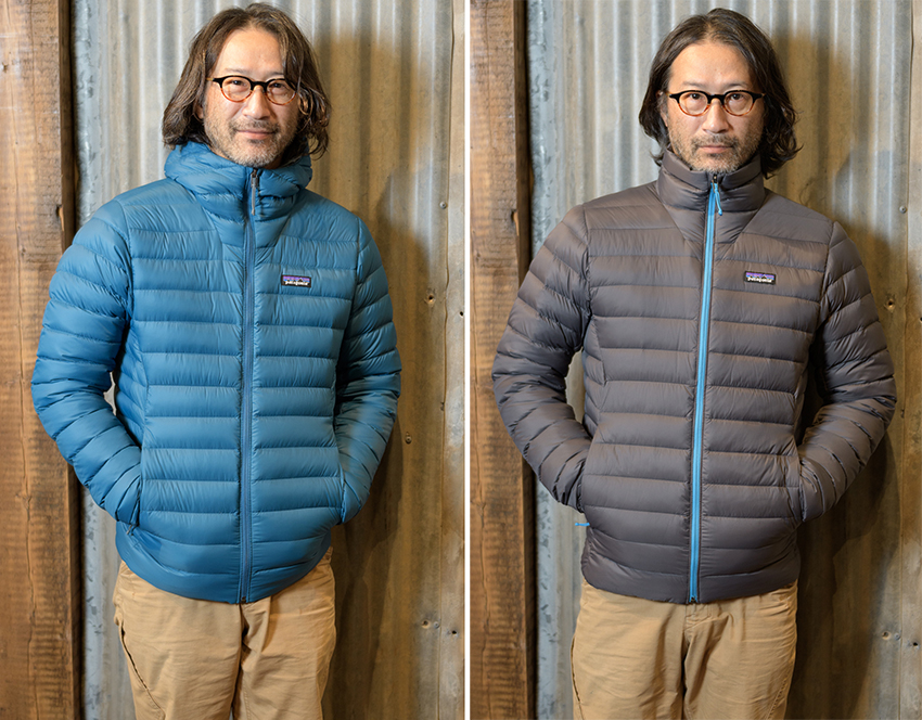 800フィルパワーで羽毛量26%アップ！ 薄くても1枚で越冬可能な