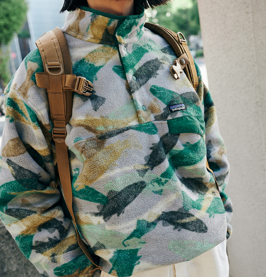 パタゴニア、パレスetc. あの“コテコテ感”を解消した「ユニーク迷彩