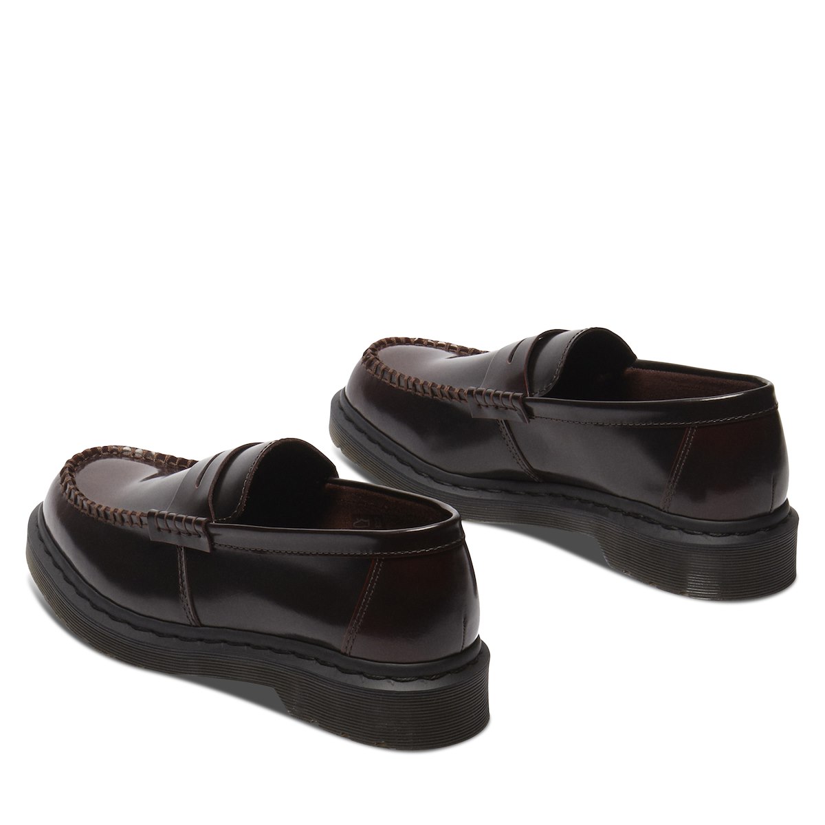 Men's Penton Arcadia Leather Loafers in Dark Cherry Red | Little