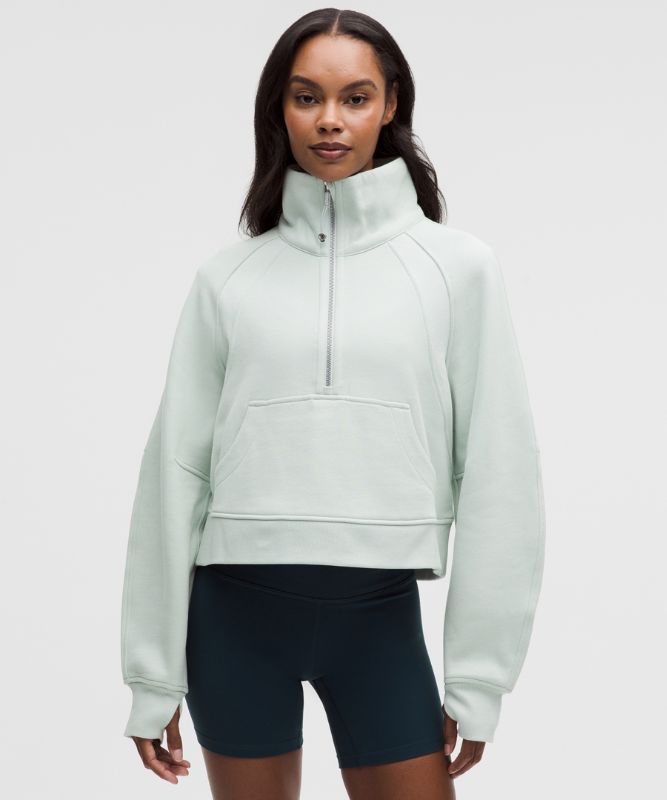 Scuba オーバーサイズ ファネルネックハーフジップ | パーカー