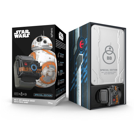 Sphero Star Wars BB-8 App-Controlled Droid and Force Band Bundle