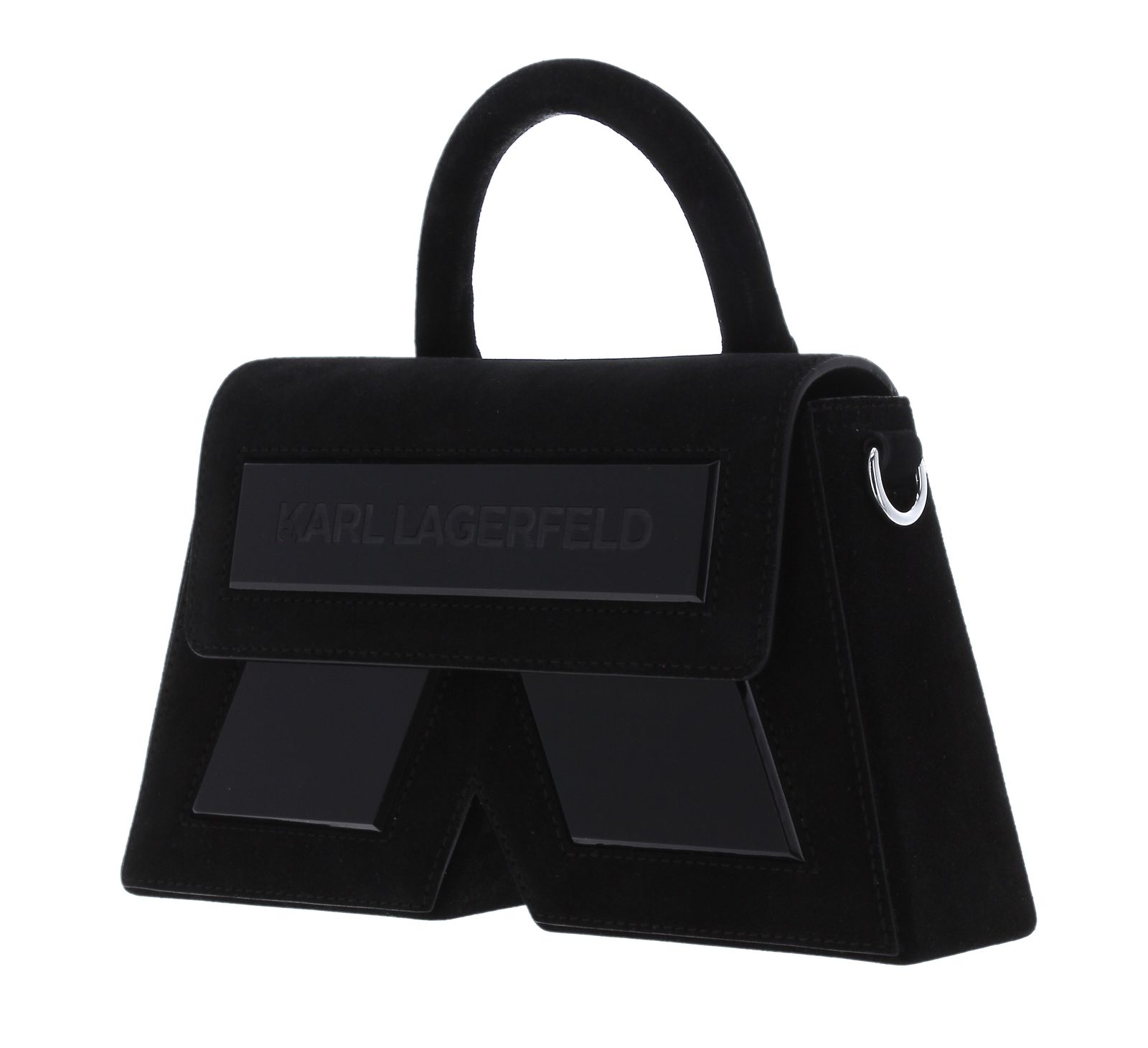 KARL LAGERFELD K / Essential K Crossbody Bag Black | modeherz