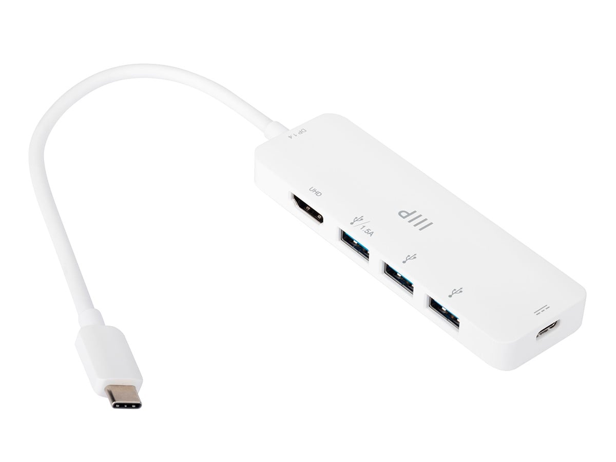 Monoprice 5-in-1 USB-C to 4K@60Hz HDMI Display Adapter and USB Hub