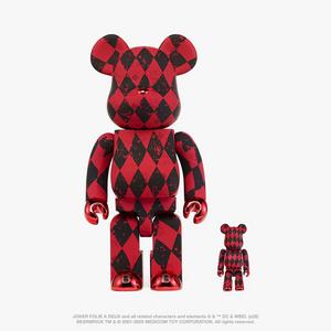 One Size MCM X BE@RBRICK JOKER 100% & 400% Set Purple | MCM ®US