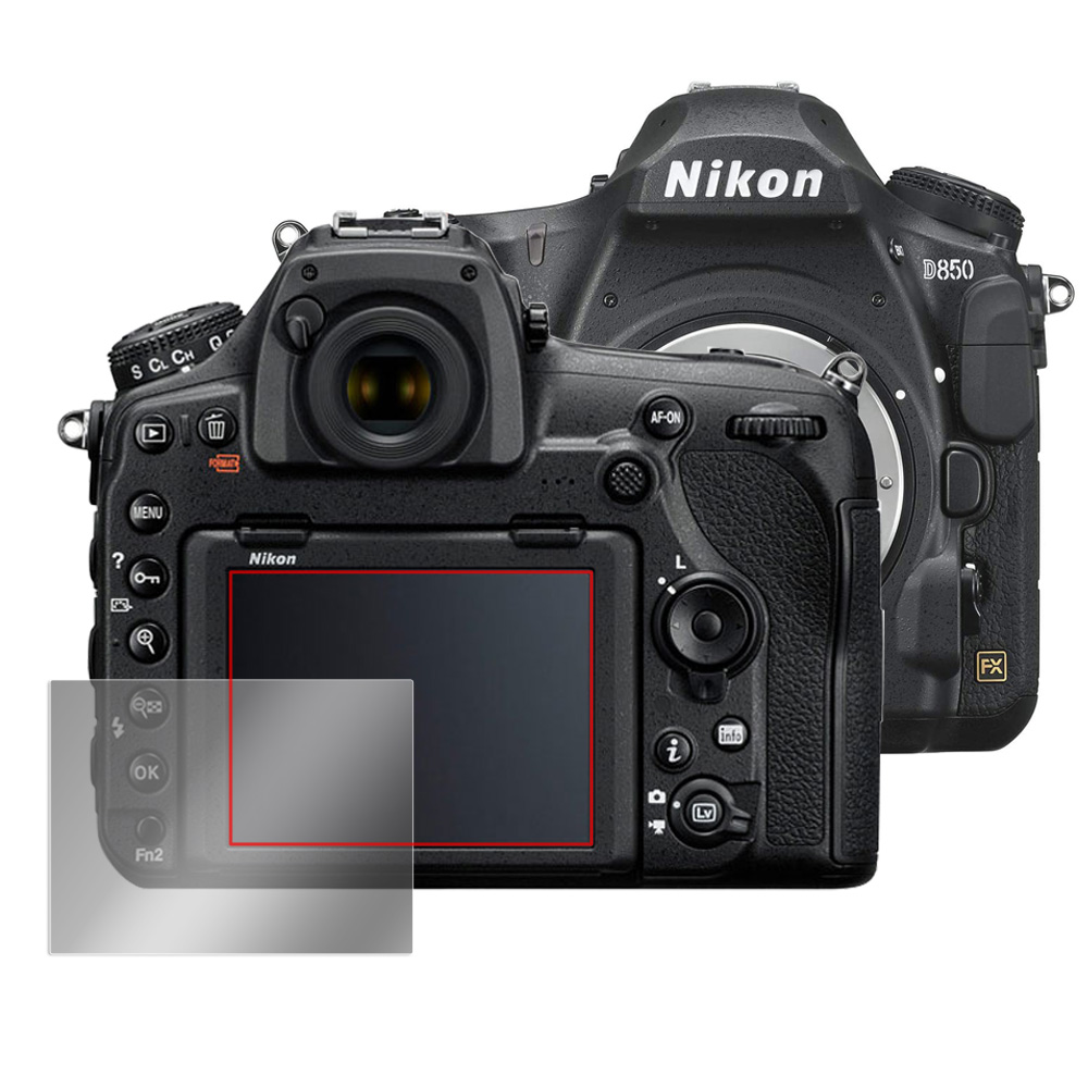 ニコン（Nikon） 一眼レフカメラ D850 保護 フィルム OverLay Secret