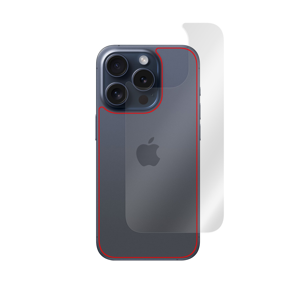 iPhone 15 Pro 背面 保護 フィルム OverLay Magic アイフォン 15 プロ