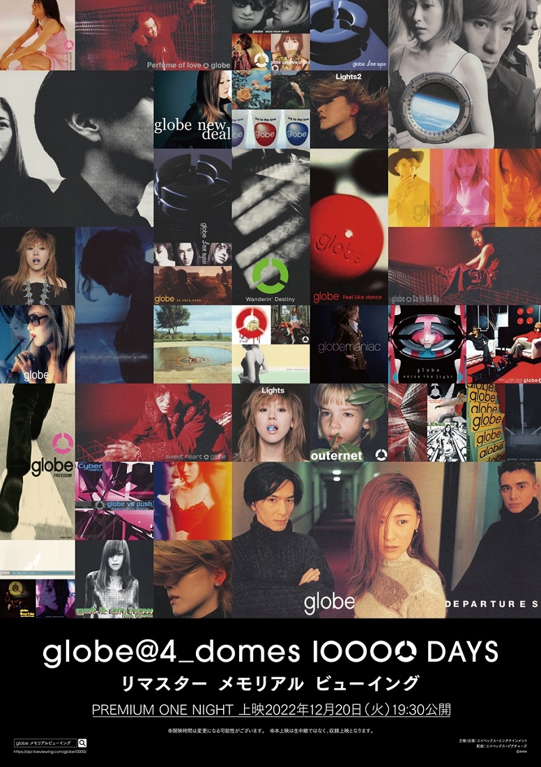 globe@4_domes 10000 DAYSリマスター メモリアル ビューイング