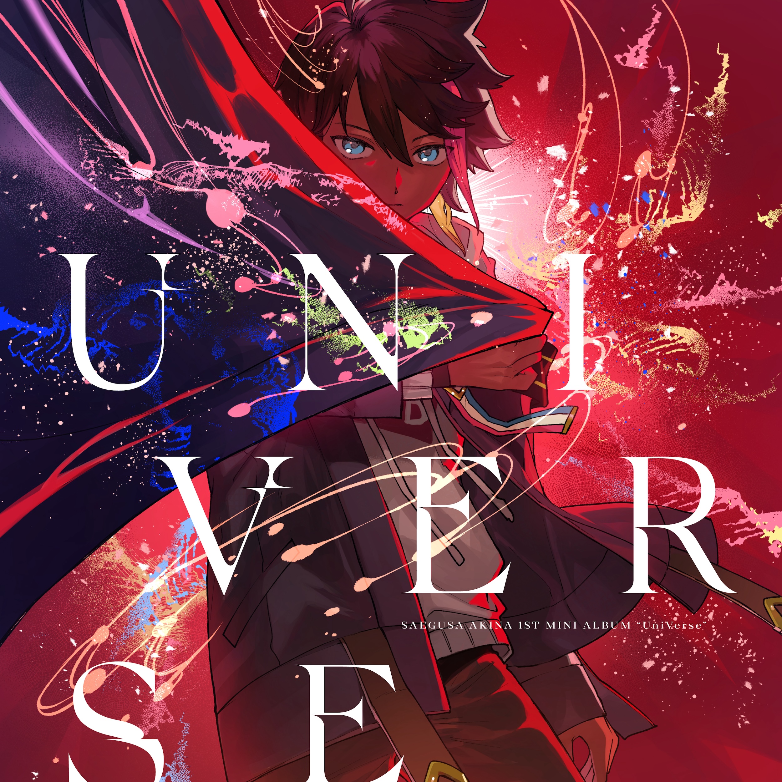 三枝明那 1st Mini Album「UniVerse」ジャケット写真＆各法人特典