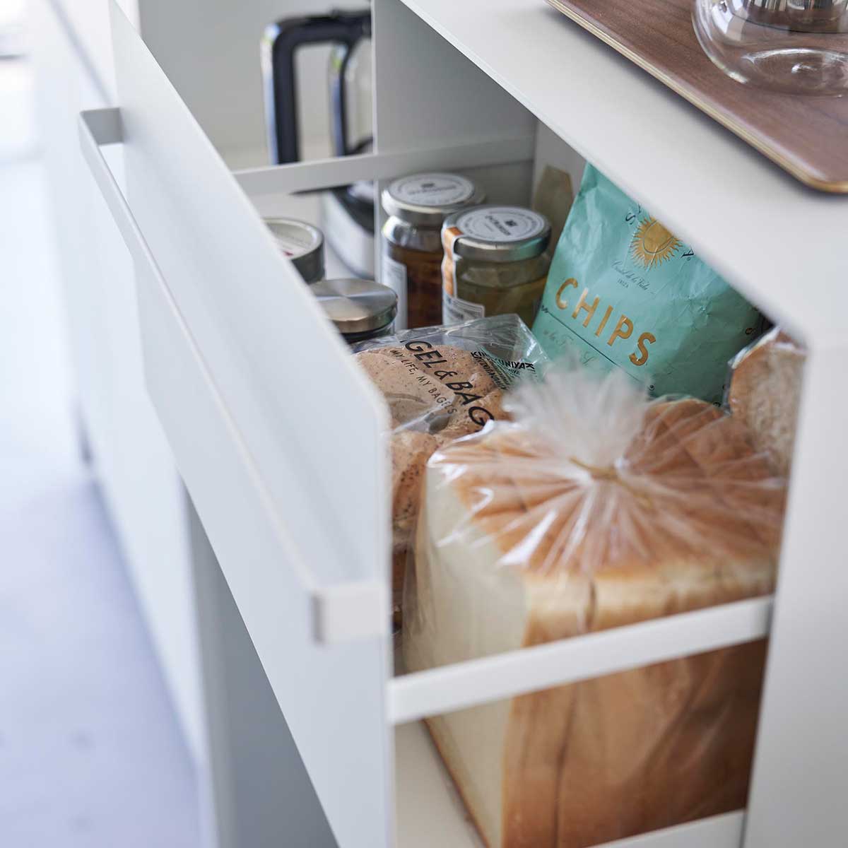 tower ｜ ブレッドケース タワー 引き出し型 2段 ｜ 山崎実業