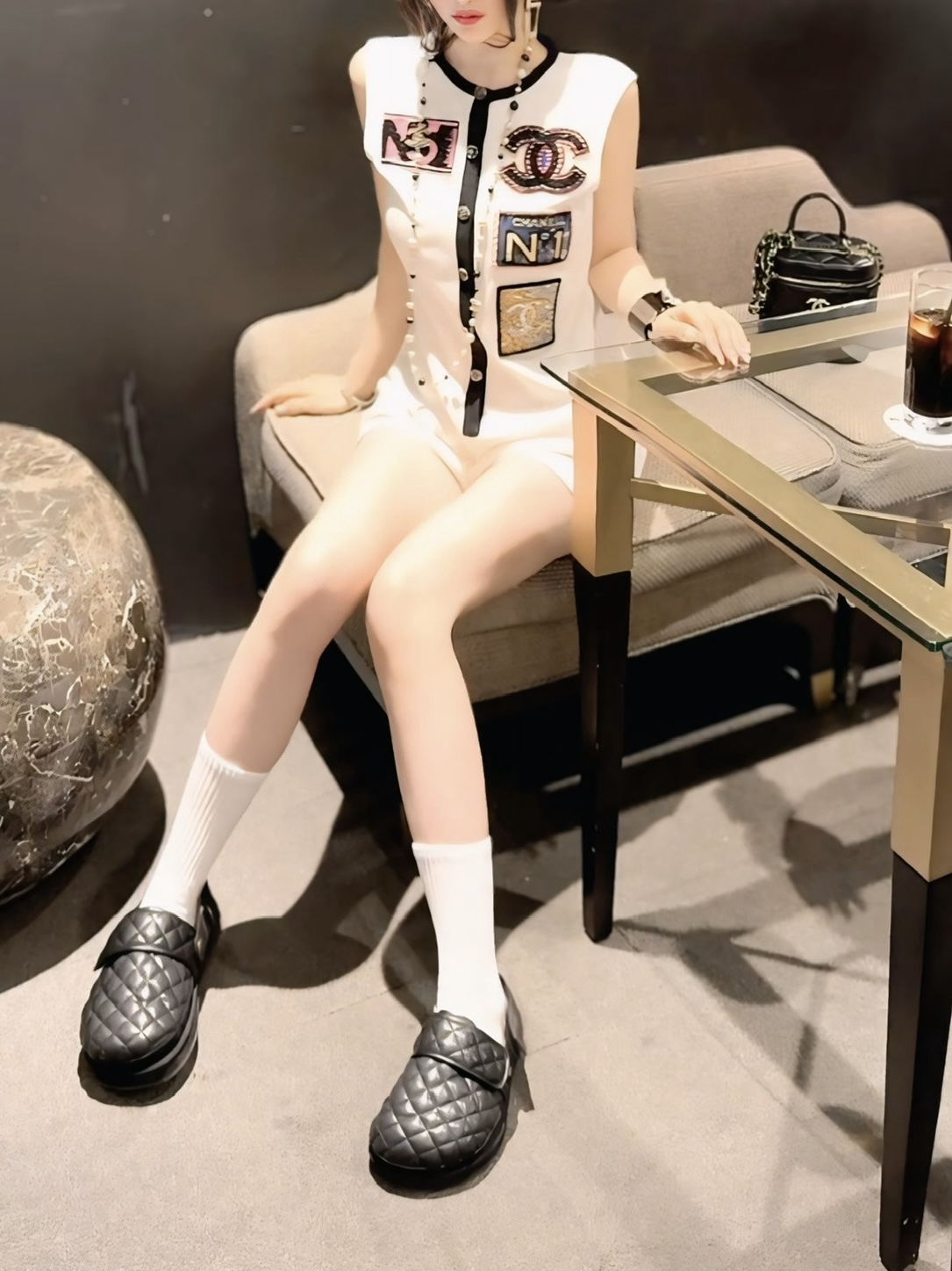 クロッグシューズ ダブルベルト キルティング | Racbaki