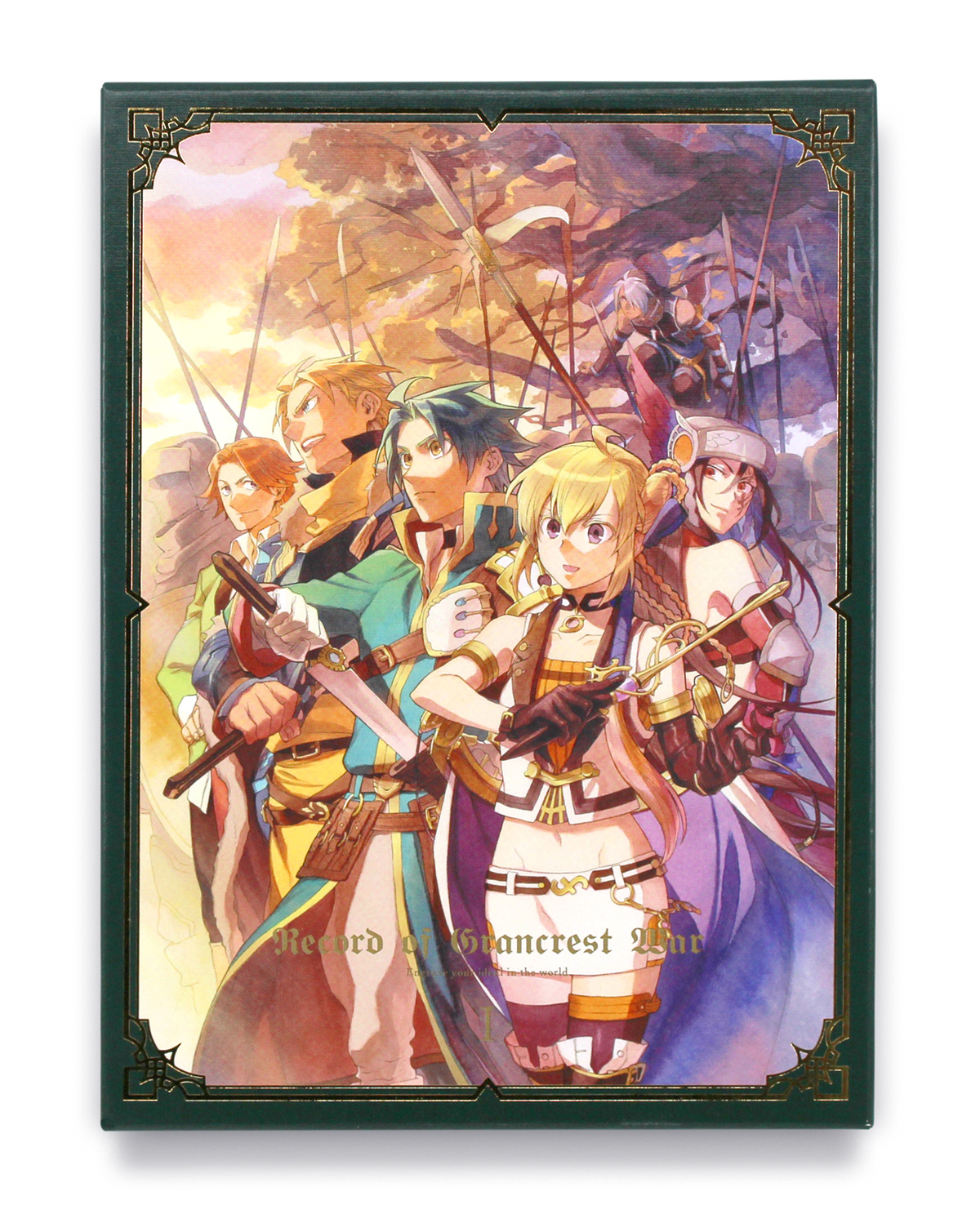 名作 戦争ファンタジー アニメ グランクレスト戦記 DVD 全8巻セット