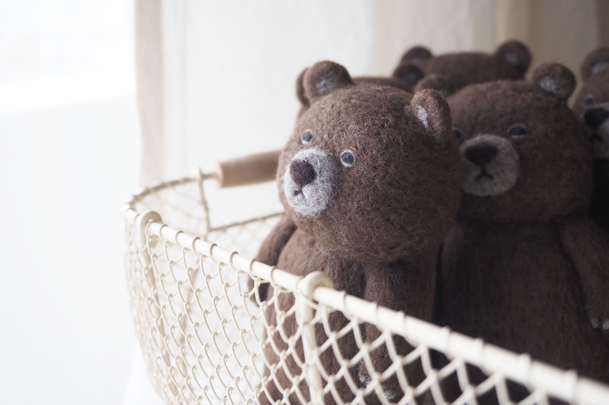 ちくちくフェルトのくまショップ | 生活のたのしみ展2023 - ほぼ日