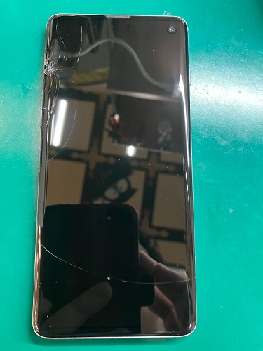 小牧市】Galaxy S10 画面交換【分解画像あり】