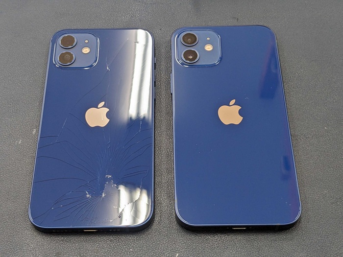 豊田市】iPhone12 背面割れ修理 まちスマGAZA豊田店
