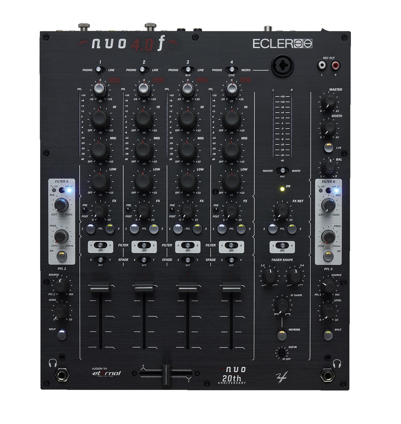 Ecler NUO4.0F (black) | USA