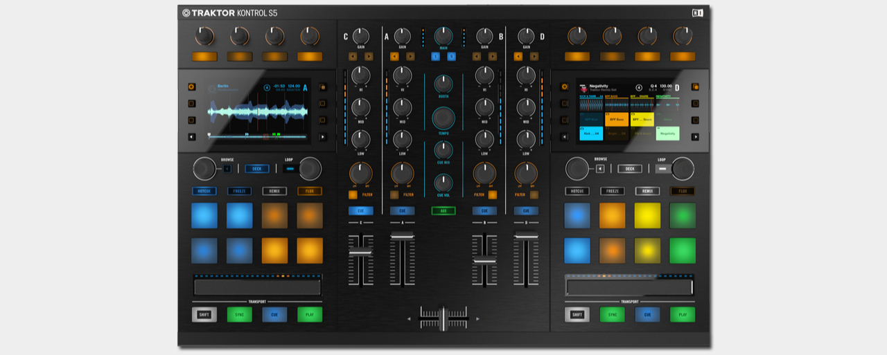 Native Instruments TRAKTOR Kontrol S5 DJ Controller - Stems