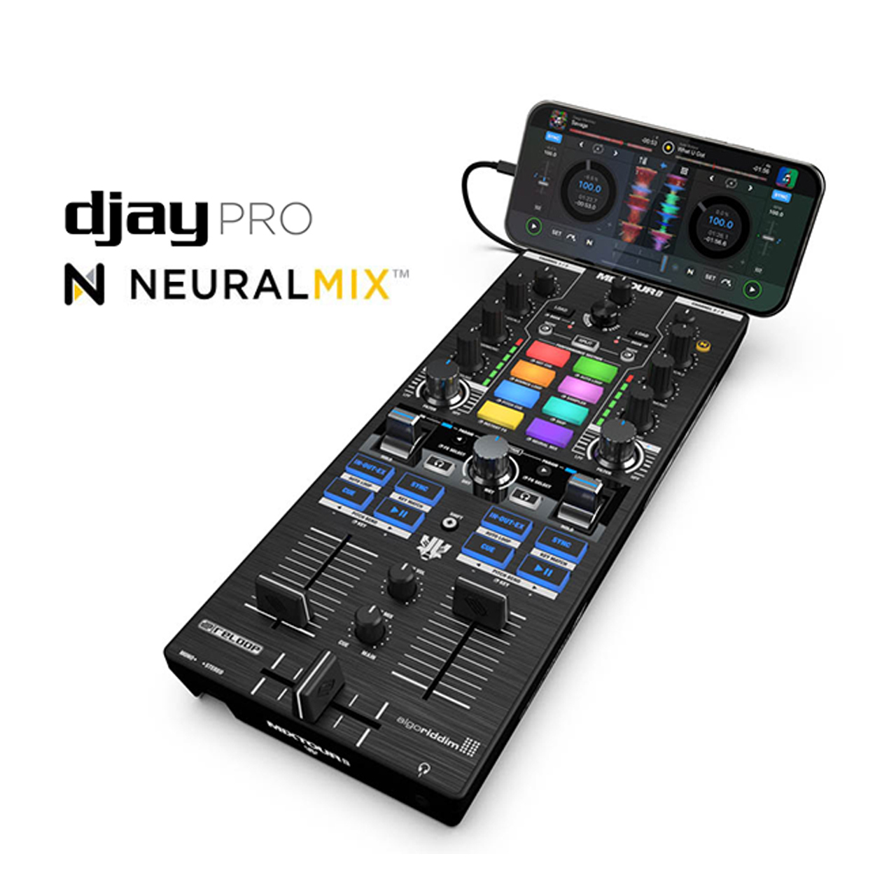 Reloop Mixtour Pro - Portable 4-Deck DJ Controller - buy online | USA
