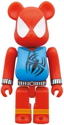 Buy Bearbrick x Marvel Spider-Man Scarlet Spider 100% & 400% Set