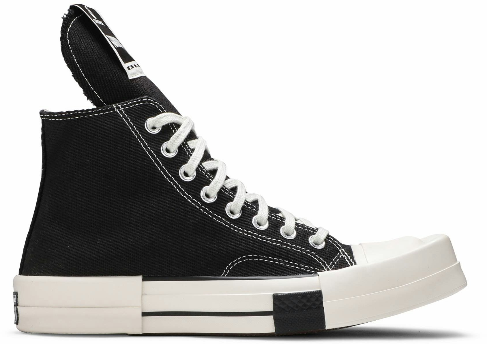 リック・オウエンス x コンバース TURBODRK チャック70 ハイ 'ブラック