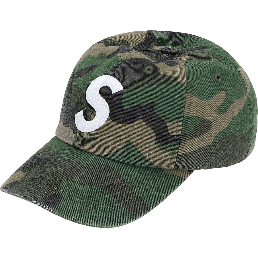 Buy Supreme Pigment Print S Logo 6-Panel Woodland Camo - Novelship