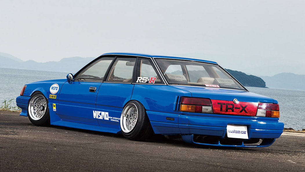 61クレスタ＆ F30TR-Xのガチ低コンビ!!】男気溢れる限界車高がスゴ