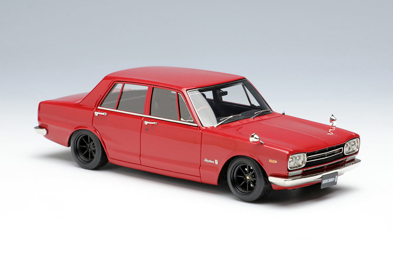 超レア 1/43 ハンドメイド ハコスカ ミニカー PGC10 フェイスが特徴的